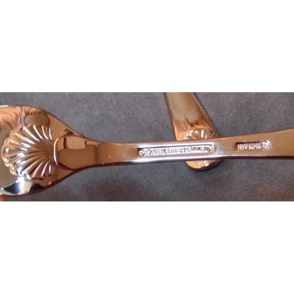 Lenox Williamsburg Royal Shell Place Soup Spoons Kirk Stieff Collection New